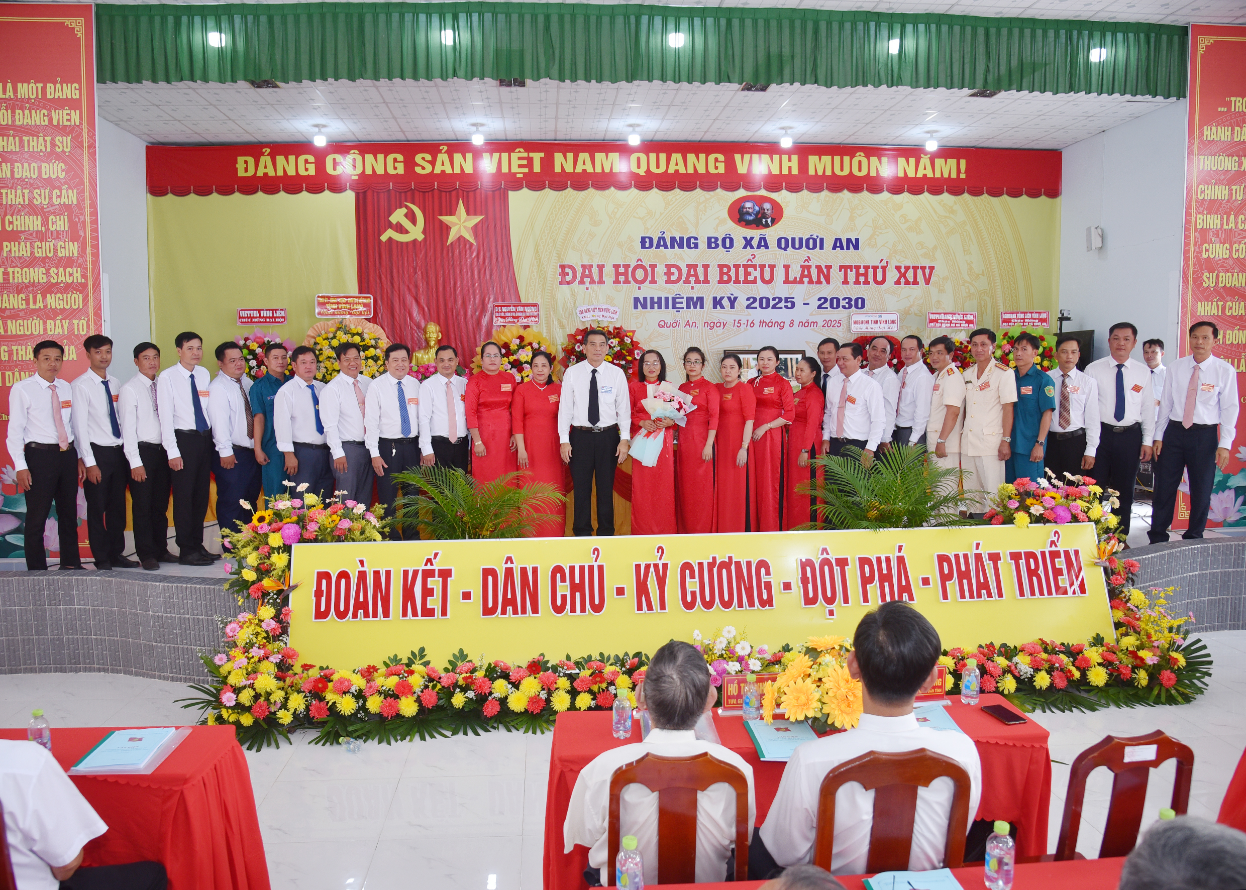 Đại hội Đảng bộ xã Quới An lần thứ XIV, nhiệm kỳ 2025-2030