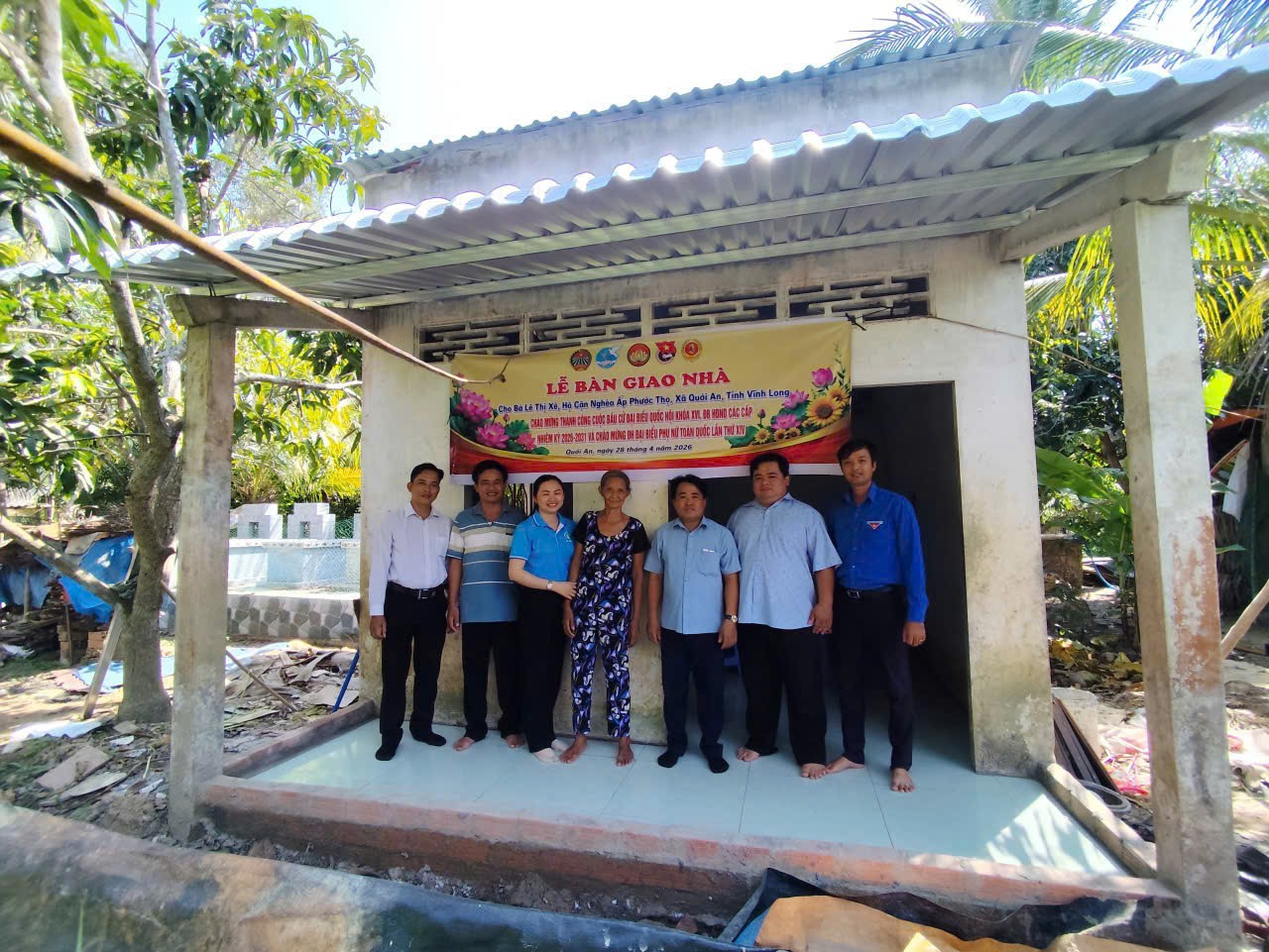 Lan tỏa yêu thương từ những mái nhà nhân ái ở Quới An