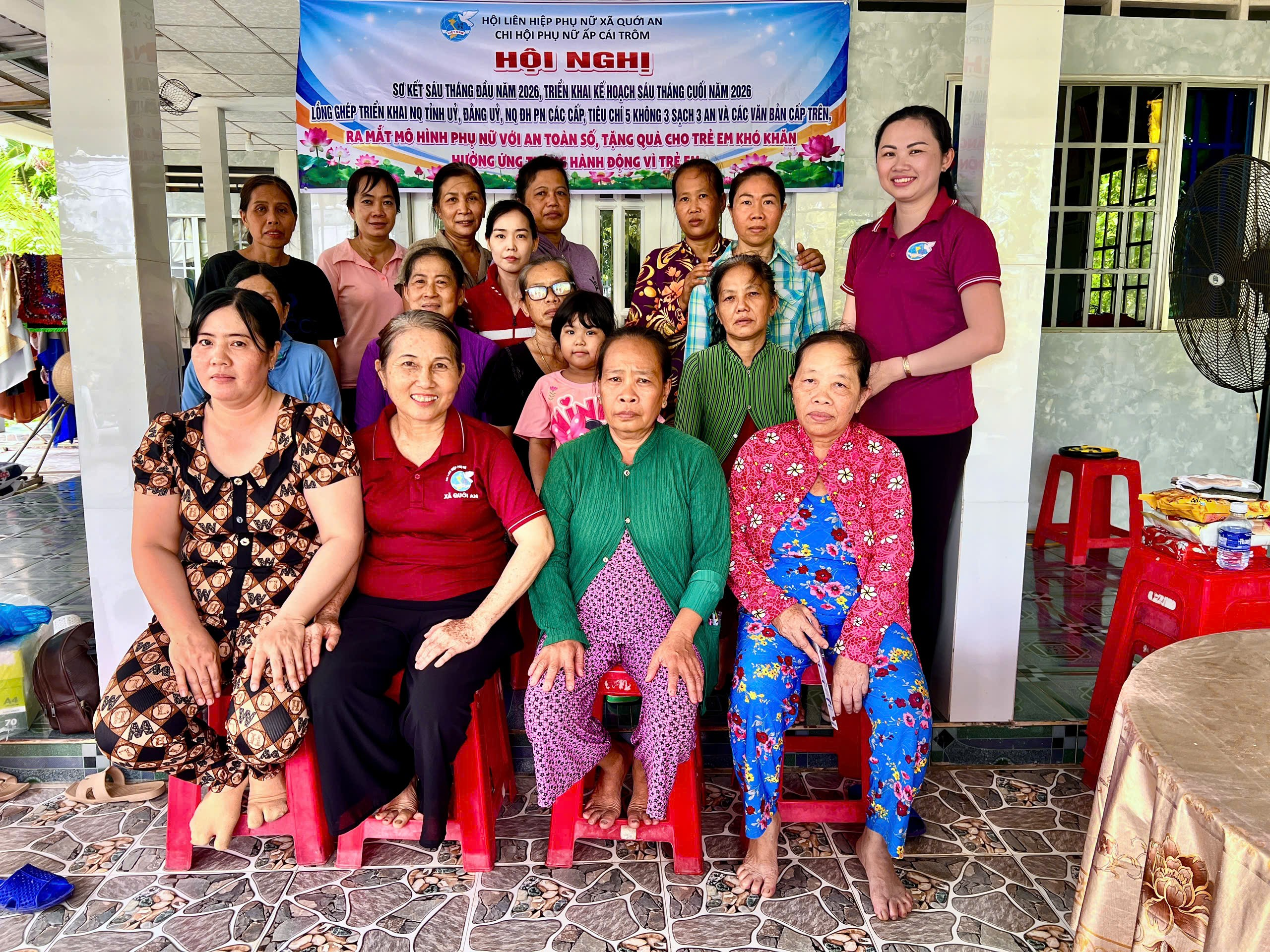 Ra mắt thí điểm mô hình “Phụ nữ với an toàn số” tại xã Quới An